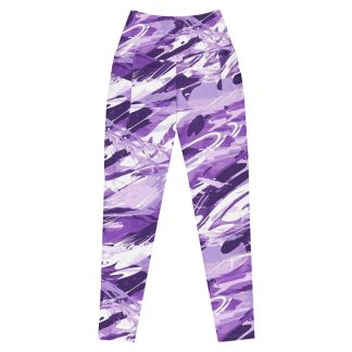 Graffiti Dreamscape Yoga Leggings with pockets by Graffiti Fitness